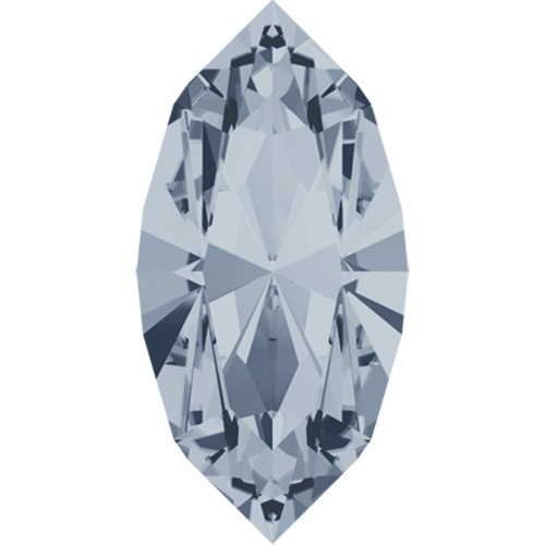 4228 - 10mm x 5mm - Crystal Blue Shade F (001 BLSH) - Xilion Navette