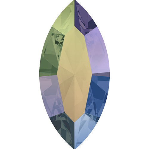 4228 - 10mm x 5mm - Crystal Paradise Shine F (001 PARSH) - Xilion Navette