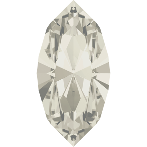 4228 - 10mm x 5mm - Crystal Silver Shade F (001 SSHA) - Xilion Navette