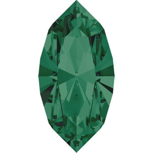 4228 - 10mm x 5mm - Emerald F (205) - Xilion Navette