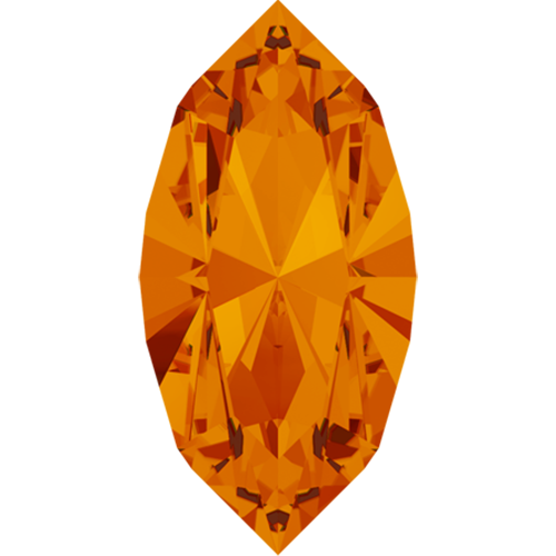 4228 - 10mm x 5mm - Tangerine F (259) - Xilion Navette