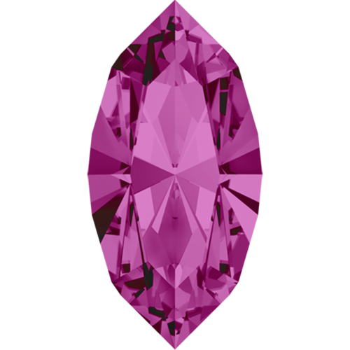 4228 - 10mm x 5mm - Fuchsia F (502) - Xilion Navette