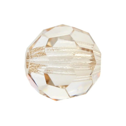 4mm Crystal Honey - 00030HON - MC Round Bead - Simple - 451 19 602