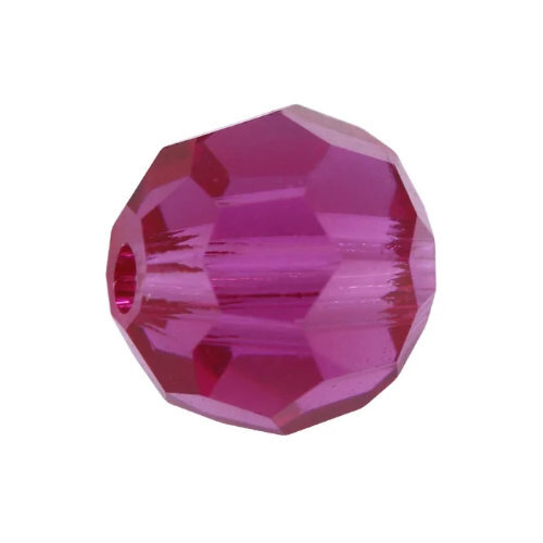 4mm Fuchsia - 70350 - MC Round Bead - Simple - 451 19 602