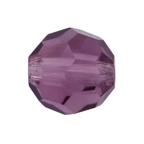 6mm Amethyst - 20050 - MC Round Bead - Simple - 451 19 602 - Factory Pack