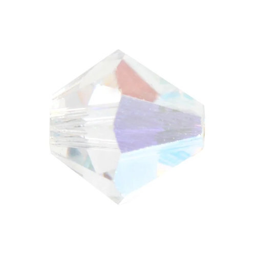 3mm x 2.4mm Crystal Glitter - 00030GL - MC Rondelle Beads - 451 69 302
