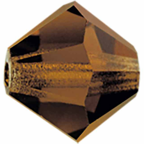 3mm x 2.4mm Smoked Topaz - 10220 - MC Rondelle Beads - 451 69 302