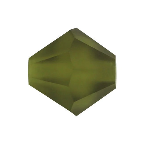 3mm x 2.4mm Olivine MATT - 50230MATT - MC Rondelle Beads - 451 69 302