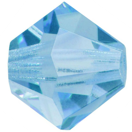 3mm x 2.4mm Aquamarine - 60000 - MC Rondelle Beads - 451 69 302