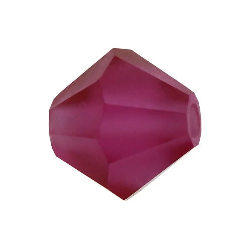 3mm x 2.4mm Fuchsia MATT - 70350MATT - MC Rondelle Beads - 451 69 302