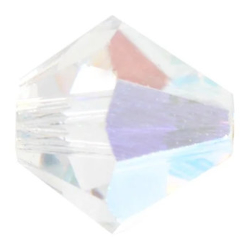 4mm x 3.6mm Crystal Glitter - 00030GL - MC Rondelle Beads - 451 69 302