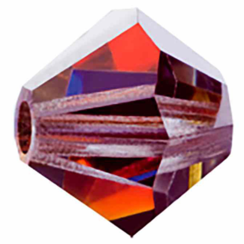 4mm x 3.6mm Crystal Volcano - 00030VOL - MC Rondelle Beads - 451 69 302