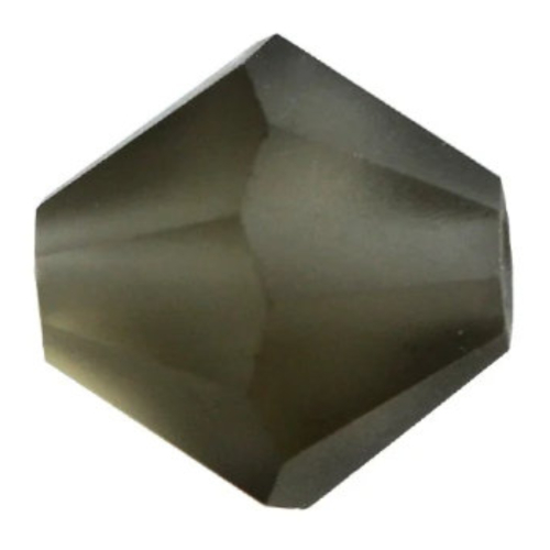 4mm x 3.6mm Black Diamond MATT - 40010MATT - MC Rondelle Beads - 451 69 302