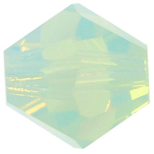 4mm x 3.6mm Chrysolite Opal - 51000 - MC Rondelle Beads - 451 69 302