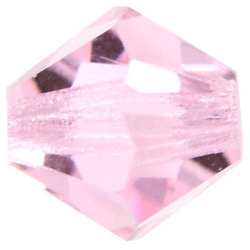 4mm x 3.6mm Pink Sapphire - 70220 - MC Rondelle Beads - 451 69 302