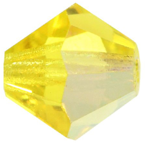 4mm x 3.6mm Citrine AB - 80310AB - MC Rondelle Beads - 451 69 302