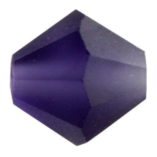 5mm x 4.7mm Deep Tanzanite MATT - 20480MATT - MC Rondelle Beads - 451 69 302