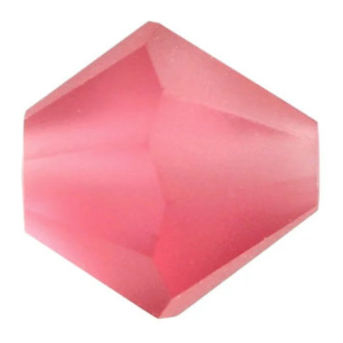 5mm x 4.7mm Indian Pink MATT - 70040MATT - MC Rondelle Beads - 451 69 302