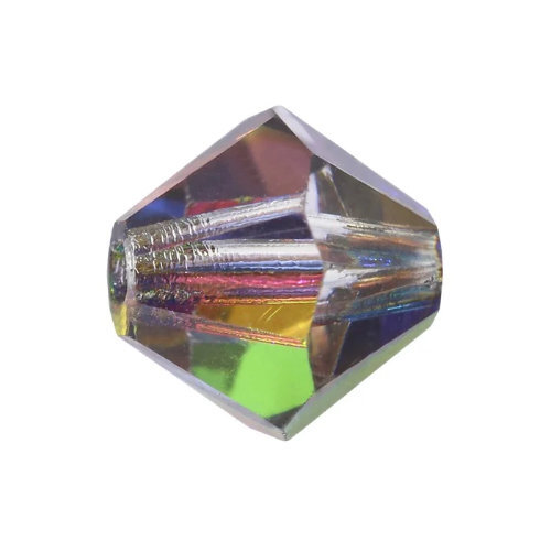 6mm x 5.7mm Crystal Vitrail Medium - 00030VM - MC Rondelle Beads - 451 69 302