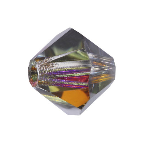 6mm x 5.7mm Crystal Volcano - 00030VOL - MC Rondelle Beads - 451 69 302