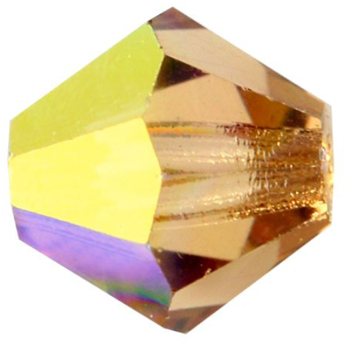 6mm x 5.7mm Light Colorado Topaz AB - 10330AB - MC Rondelle Beads - 451 69 302