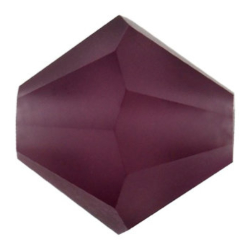 6mm x 5.7mm Amethyst MATT - 20050MATT - MC Rondelle Beads - 451 69 302