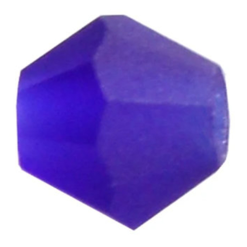 6mm x 5.7mm Cobalt Blue Matt - 30240MATT - MC Rondelle Beads - 451 69 302