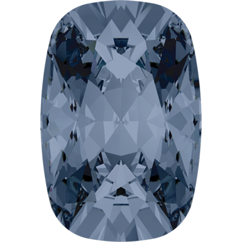 4568 - 8mm x 6mm - Denim Blue F (266) - Cushion Fancy Stone