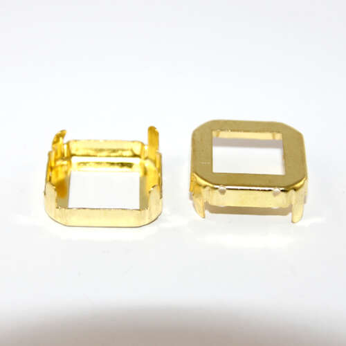 23mm 4675 Square Octagon Frame - Bright Gold