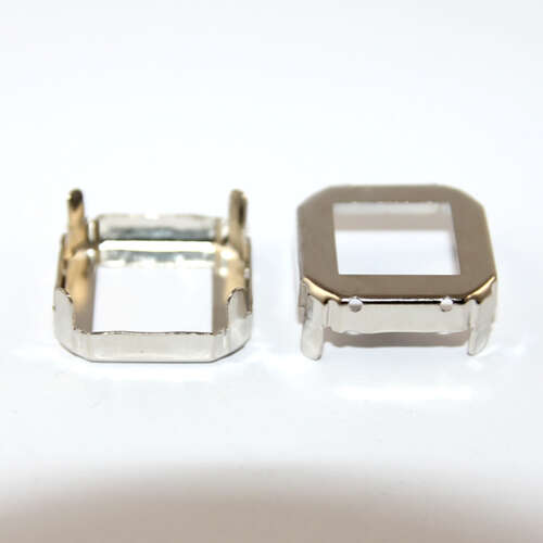 23mm 4675 Square Octagon Frame - Platinum