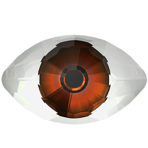 4775 - 18mm x 10.5mm - Red Brown - Crystal CAL V SI F MD292 (001 CAVSI) - Eye Fancy Stone