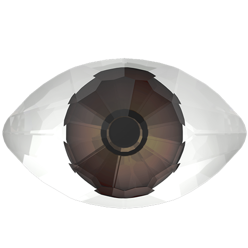 4775 - 18mm x 10.5mm - Brown - Crystal CAL V SI F MD293 (001 CAVSI) - Eye Fancy Stone