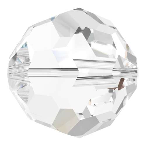 5000 - 2mm - Crystal (001) - Round Crystal Bead