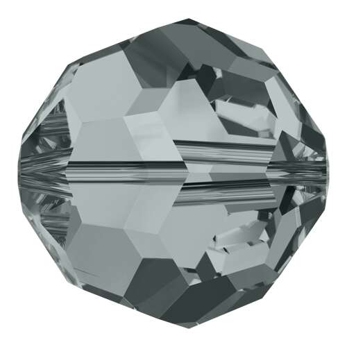 5000 - 3mm - Black Diamond (215) - Round Crystal Bead