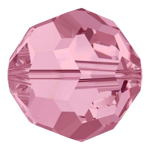 5000 - 4mm - Light Rose (223) - Round Crystal Bead