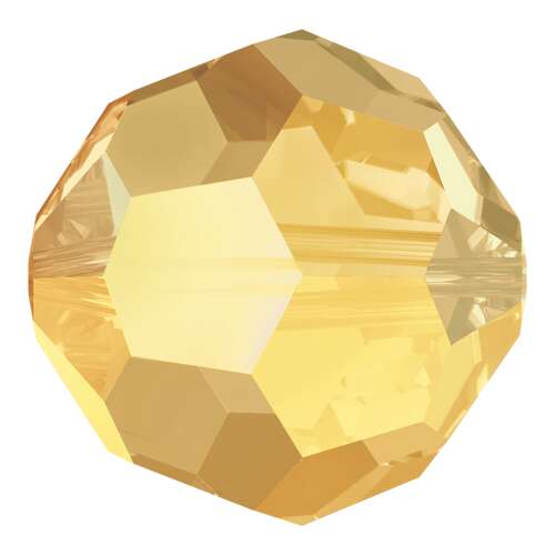5000 - 6mm - Crystal Metallic Sunshine (001 METSH) - Round Crystal Bead