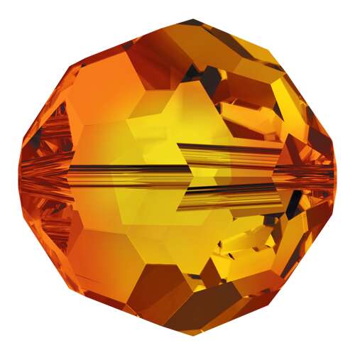 5000 - 6mm - Fireopal (237) - Round Crystal Bead