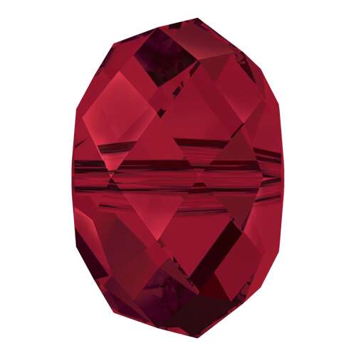 5040 - 6mm - Siam (208) - Briolette Crystal Bead