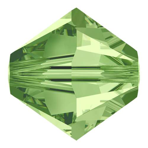 5328 - 3mm - Peridot (214) - Bicone Xilion Crystal Bead