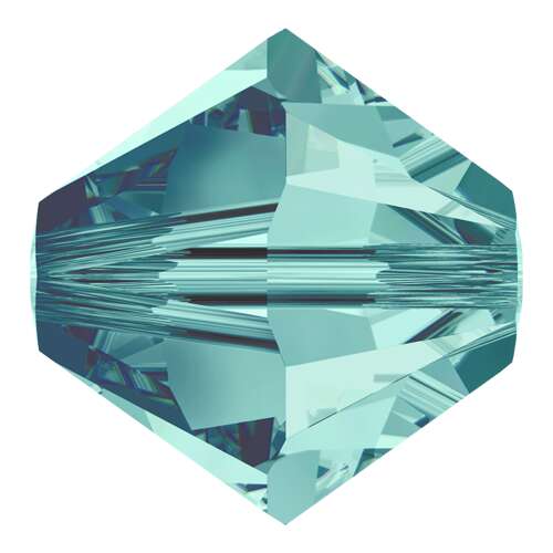 5328 - 3mm - Blue Zircon (229) - Bicone Xilion Crystal Bead
