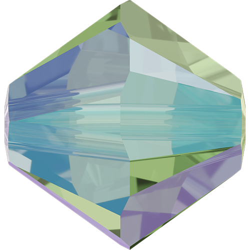 5328 - 3mm - Erinite Shimmer 2x (360 SHIM2) - Bicone Xilion Crystal Bead