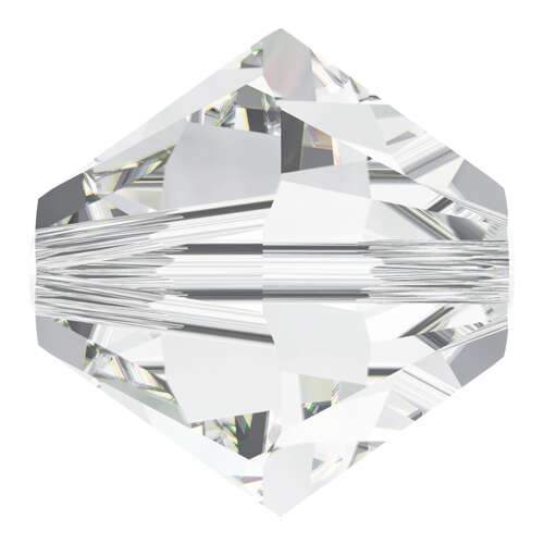 5328 - 4mm - Crystal (001) - Bicone Xilion Crystal Bead