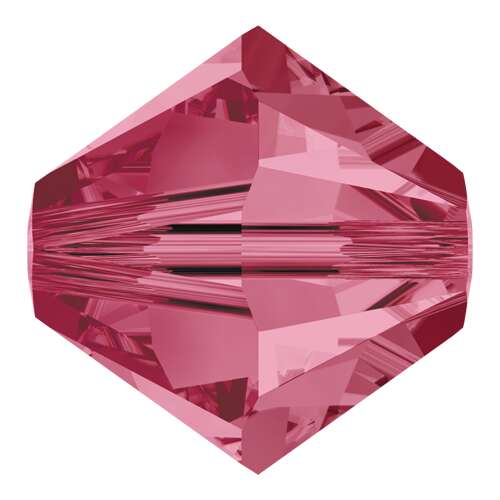 5328 - 4mm - Indian Pink (289) - Bicone Xilion Crystal Bead