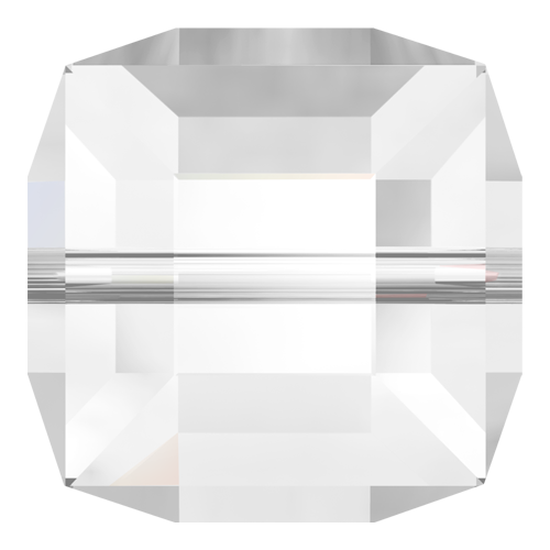 5601 - 6mm - Crystal (001) - Cube Crystal Bead