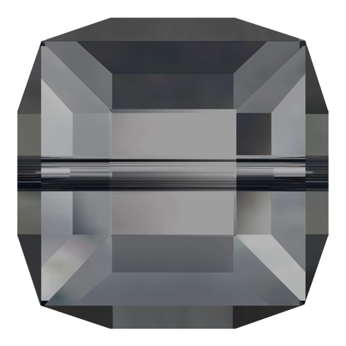 5601 - 6mm - Crystal Silver Night (001 SINI) - Cube Crystal Bead