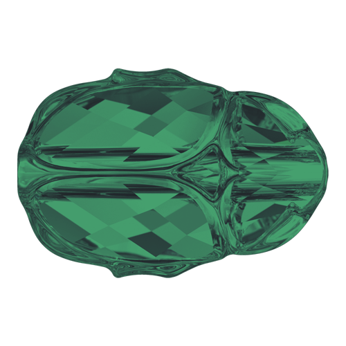5728 - 12mm - Emerald (205) - Scarab