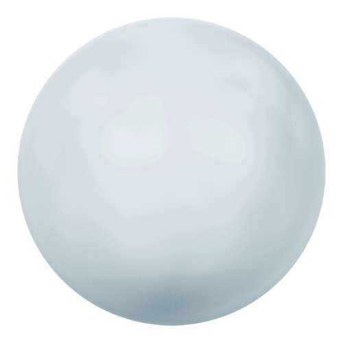 5817 - 10mm - Crystal Pastel Blue Pearl (001 966) - Cabochon Flat Back Crystal Pearl