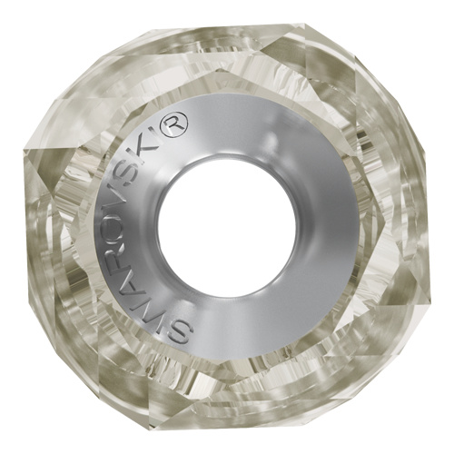 5928 - 14mm Steel - Crystal Silver Shade (001 SSHA) - BeCharmed Helix Bead