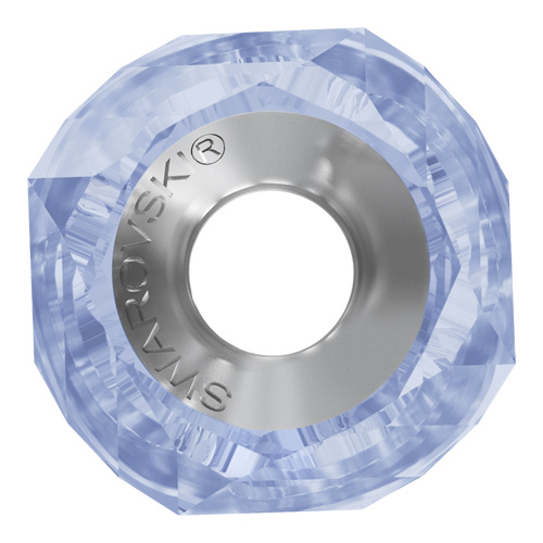 5928 - 14mm Steel - Light Sapphire (211) - BeCharmed Helix Bead