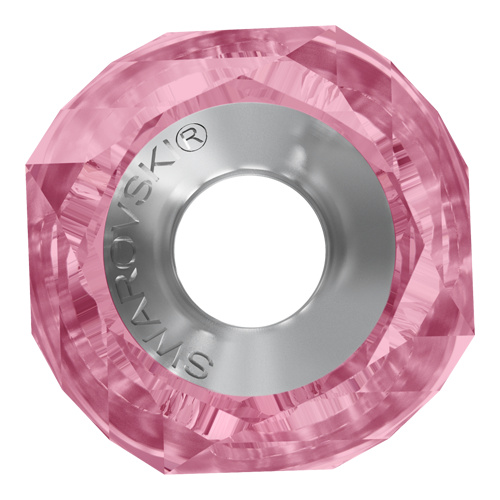 5928 - 14mm Steel - Light Rose (223) - BeCharmed Helix Bead